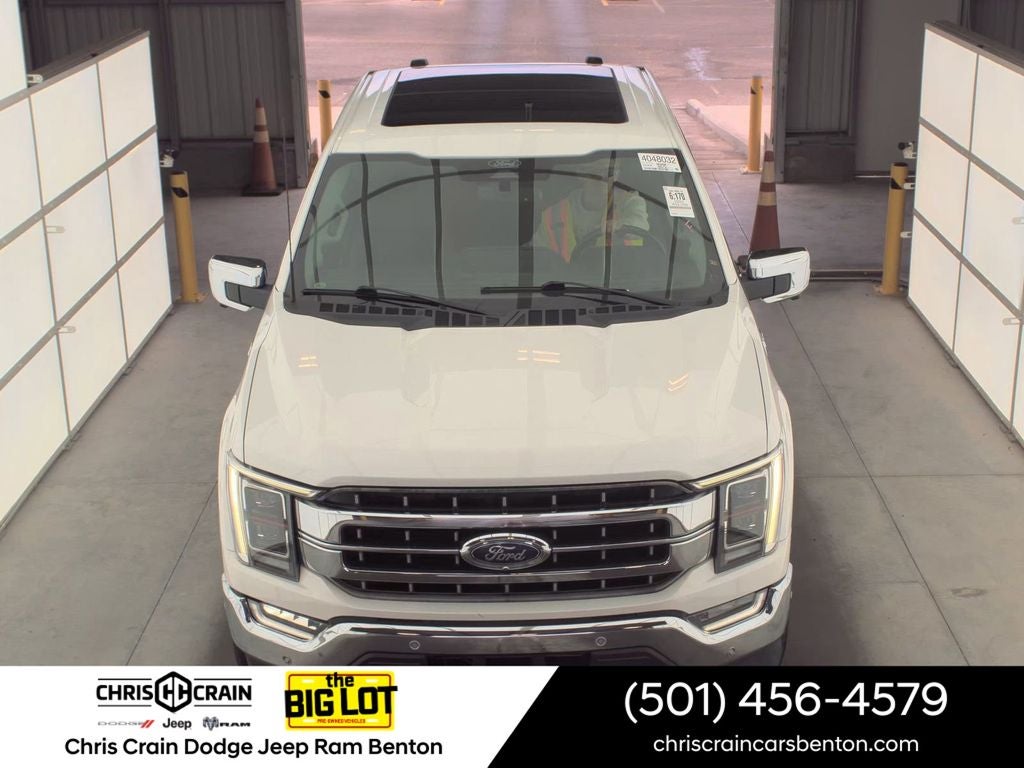 Used 2022 Ford F-150 Lariat with VIN 1FTFW1E85NFB10947 for sale in Little Rock