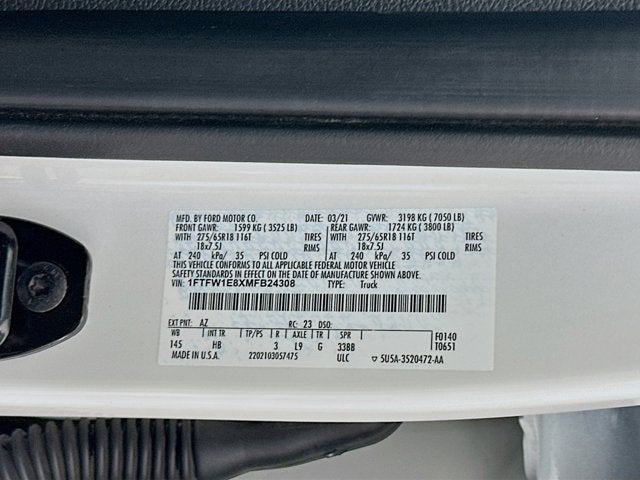 2021 Ford F-150 LARIAT