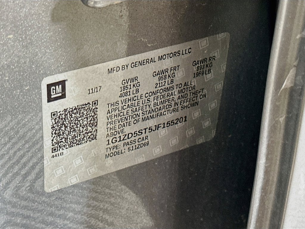 2018 Chevrolet Malibu LT