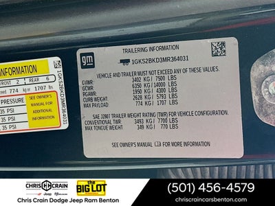 2021 GMC Yukon 4WD SLT