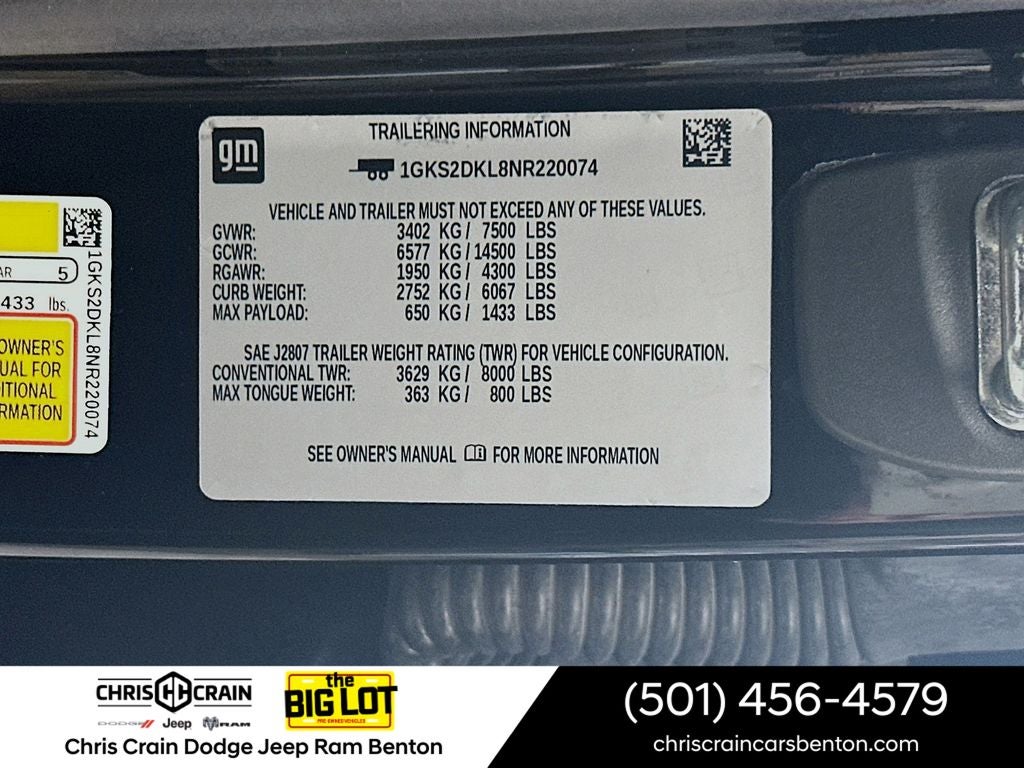 2022 GMC Yukon 4WD Denali