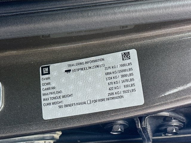 2019 GMC Sierra 1500 AT4