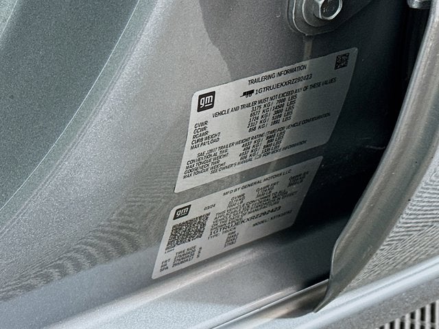 2024 GMC Sierra 1500 4WD Double Cab Standard Box Elevation with 3VL