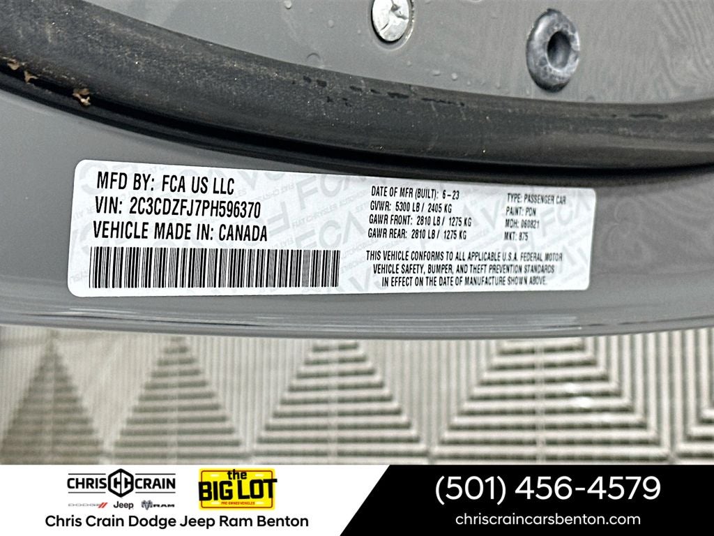 2023 Dodge Challenger Shakedown