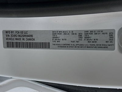 2025 Chrysler Pacifica PACIFICA SELECT