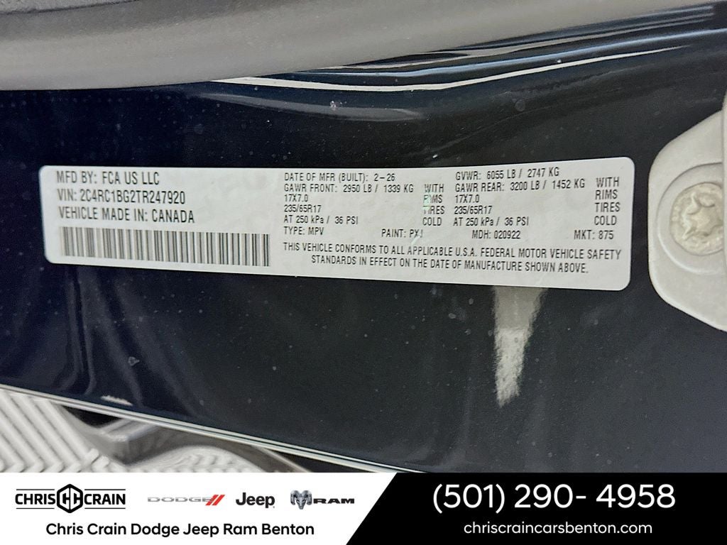 2026 Chrysler Pacifica PACIFICA SELECT