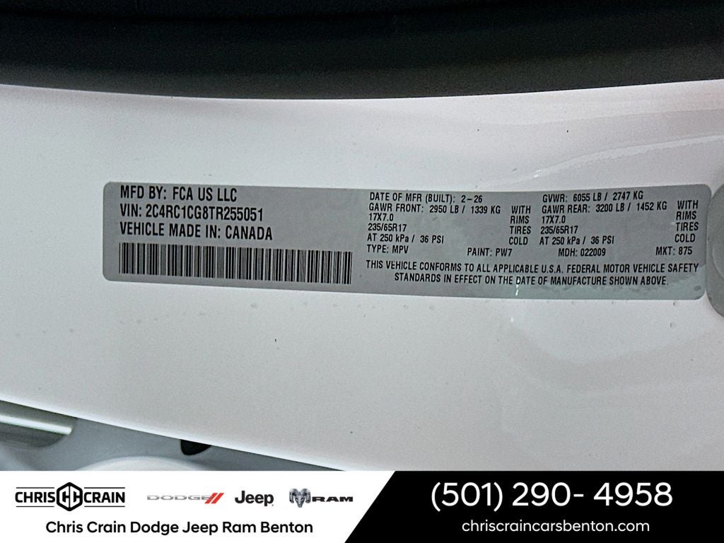 2026 Chrysler Voyager VOYAGER LX