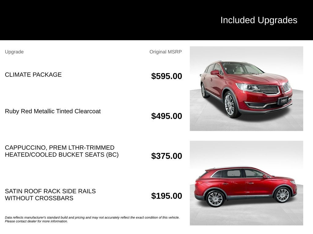 2016 Lincoln MKX Reserve
