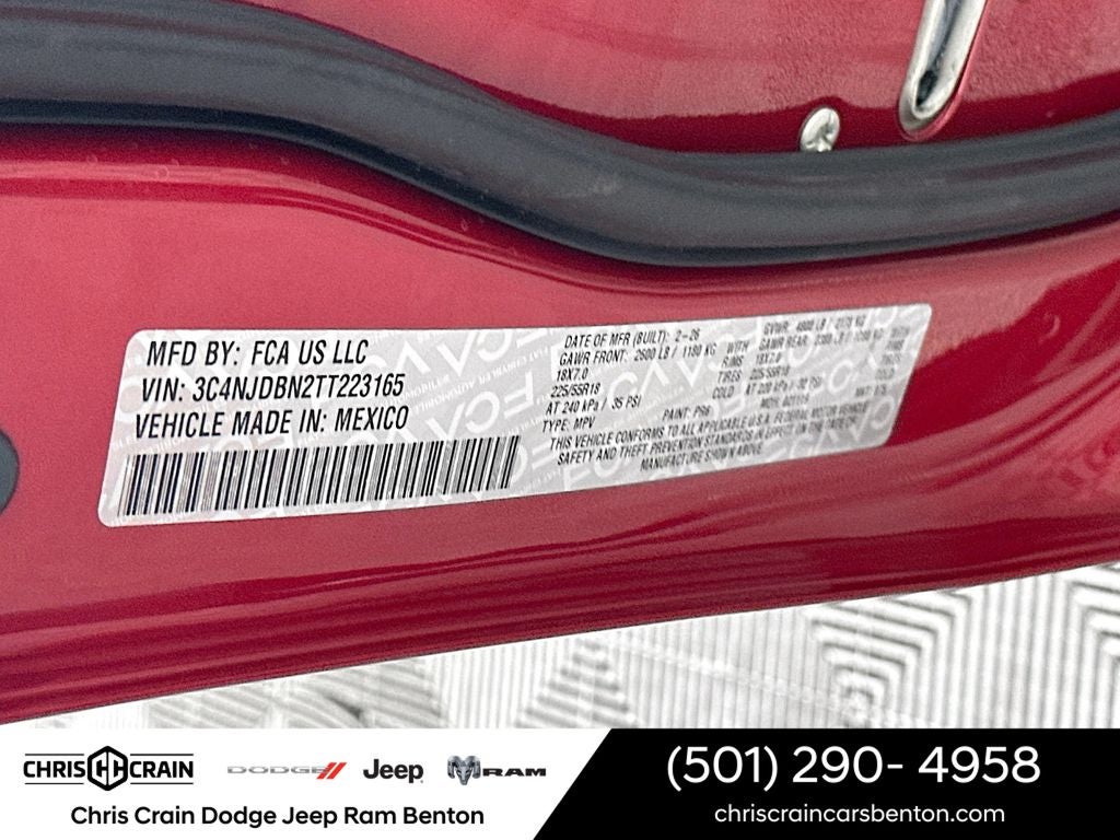 2026 Jeep Compass COMPASS LATITUDE ALTITUDE 4X4