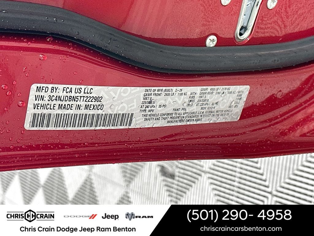 2026 Jeep Compass COMPASS LATITUDE ALTITUDE 4X4