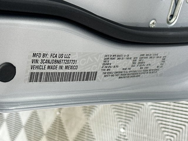 2026 Jeep Compass COMPASS LATITUDE ALTITUDE 4X4