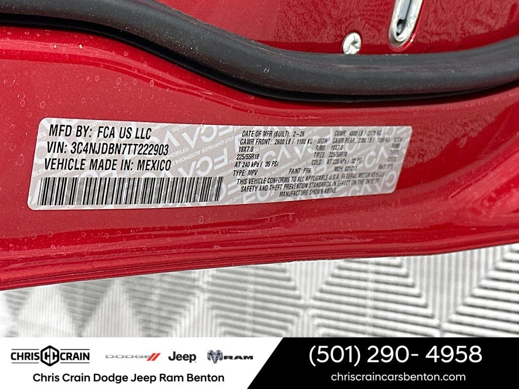 2026 Jeep Compass COMPASS LATITUDE ALTITUDE 4X4