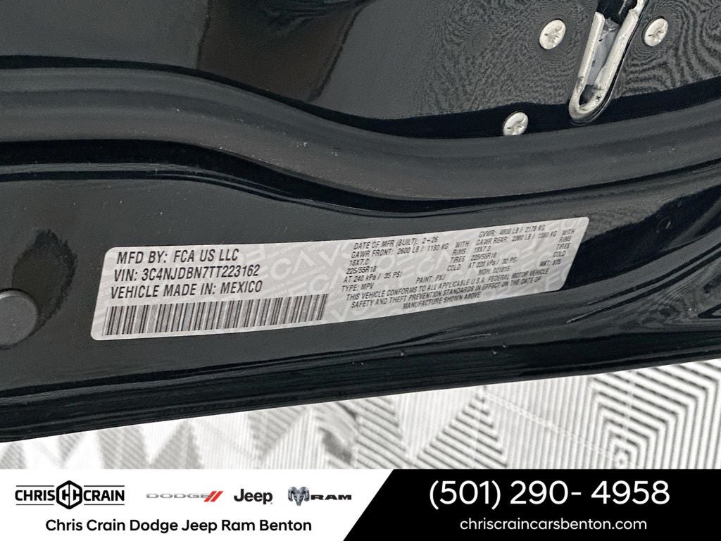 2026 Jeep Compass COMPASS LATITUDE ALTITUDE 4X4