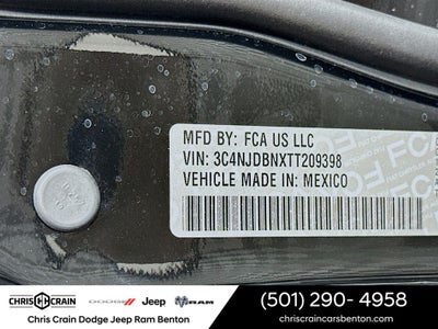 2026 Jeep Compass COMPASS LATITUDE ALTITUDE 4X4