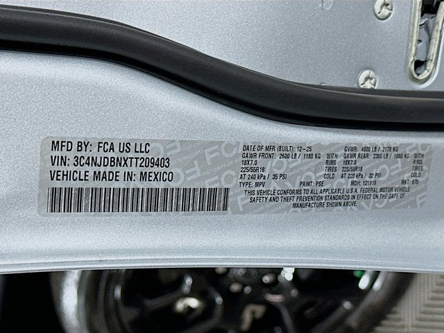 2026 Jeep Compass COMPASS LATITUDE ALTITUDE 4X4