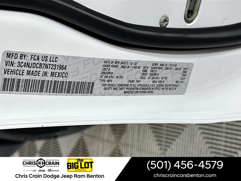 2022 Jeep Compass Limited 4x4