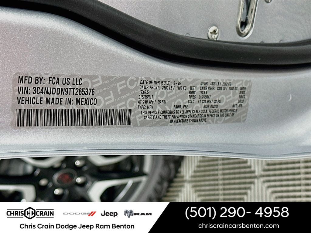 2026 Jeep Compass COMPASS TRAILHAWK 4X4