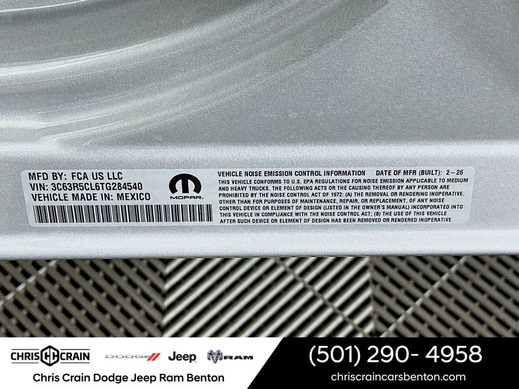 2026 RAM Ram 2500 RAM 2500 TRADESMAN CREW CAB 4X4 6'4' BOX