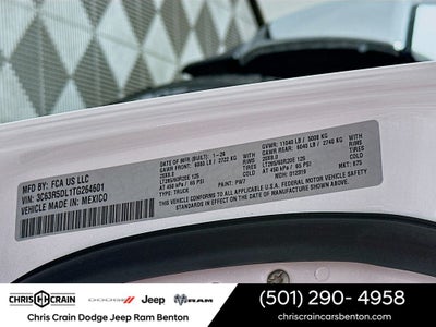 2026 RAM Ram 2500 RAM 2500 BIG HORN CREW CAB 4X4 6'4' BOX