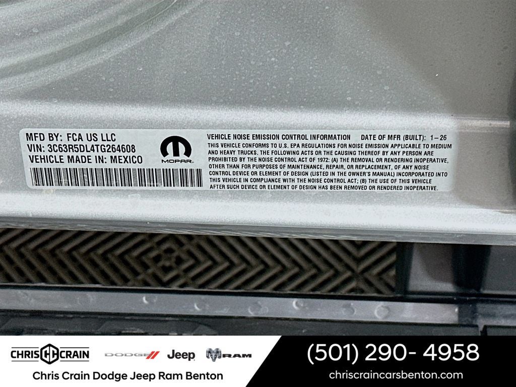 2026 RAM Ram 2500 RAM 2500 BIG HORN CREW CAB 4X4 6'4' BOX