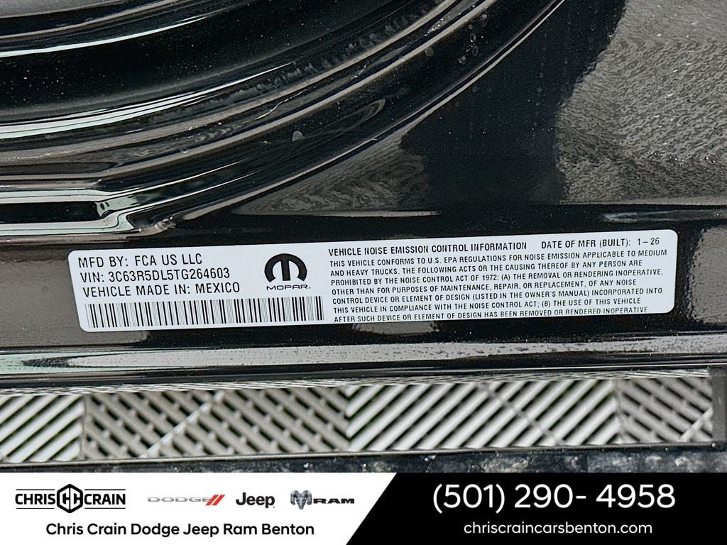 2026 RAM Ram 2500 RAM 2500 BIG HORN CREW CAB 4X4 6'4' BOX