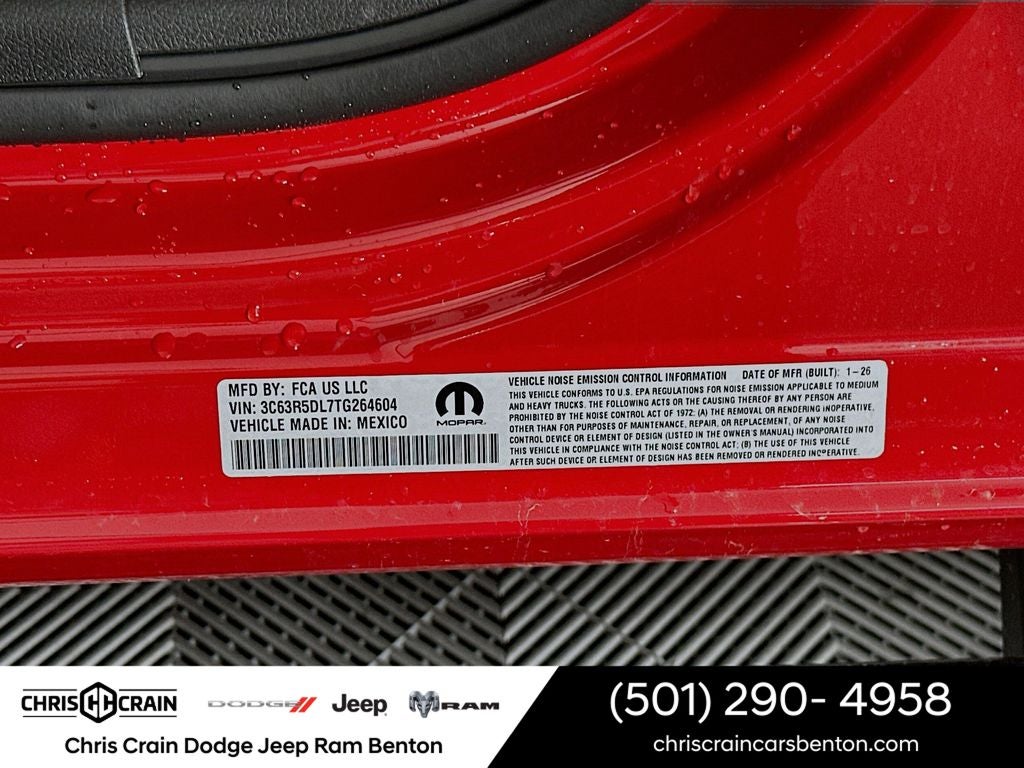 2026 RAM Ram 2500 RAM 2500 BIG HORN CREW CAB 4X4 6'4' BOX