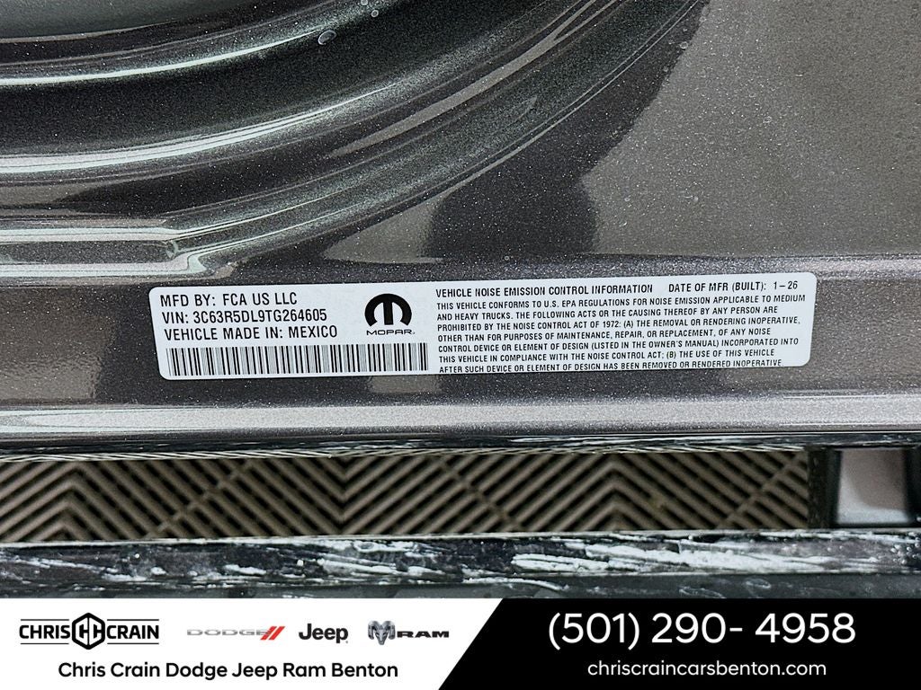 2026 RAM Ram 2500 RAM 2500 BIG HORN CREW CAB 4X4 6'4' BOX