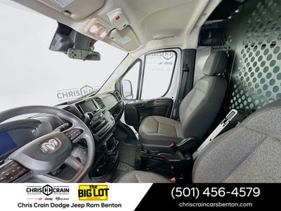 2025 RAM ProMaster 2500 Cargo Van Tradesman Low Roof 136' WB w/Pass Seat