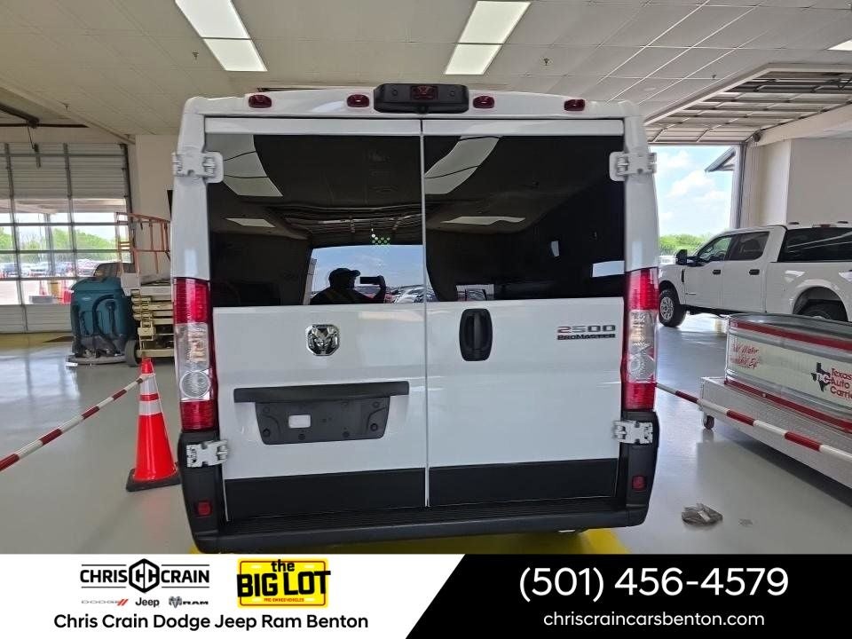 2025 RAM ProMaster 2500 Cargo Van Tradesman Low Roof 136' WB w/Pass Seat