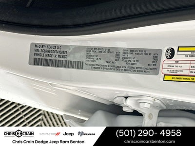 2026 RAM Ram 1500 RAM 1500 TRADESMAN CREW CAB 4X2 5'7' BOX