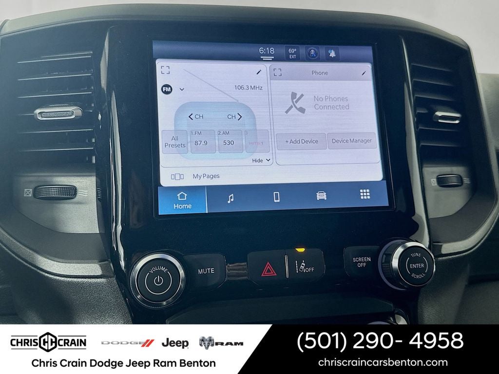 2026 RAM Ram 1500 RAM 1500 TRADESMAN CREW CAB 4X4 5'7' BOX