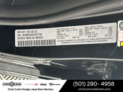 2026 RAM 1500 RAM 1500 EXPRESS CREW CAB 4X4 5'7' BOX