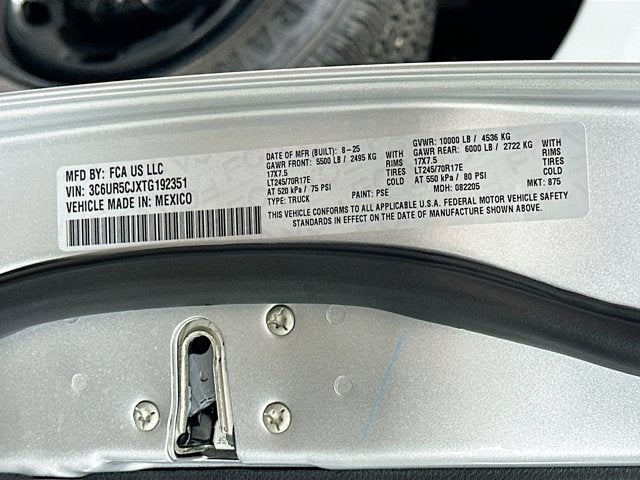 2026 RAM Ram 2500 RAM 2500 TRADESMAN CREW CAB 4X4 6'4' BOX