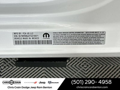 2026 RAM Ram 5500 Chassis Cab RAM 5500 TRADESMAN CHASSIS REGULAR CAB 4X4 84' CA