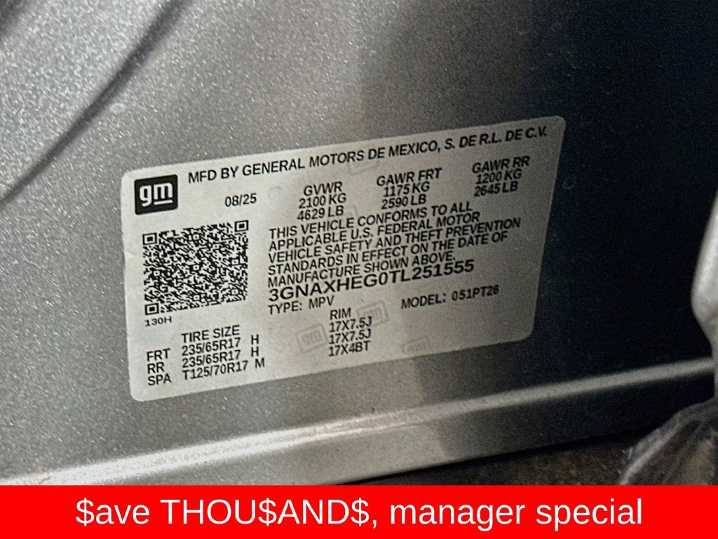 2026 Chevrolet Equinox FWD LT