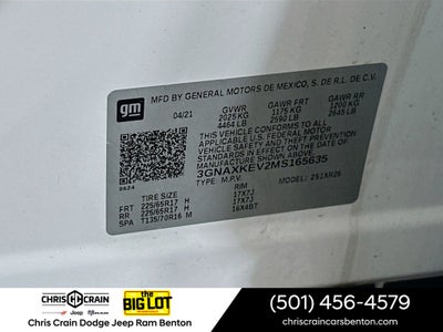 2021 Chevrolet Equinox FWD LT