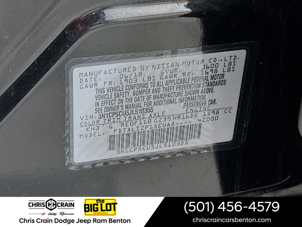 2018 Nissan Kicks SV