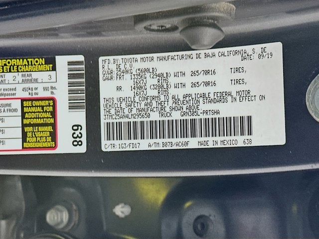 2020 Toyota Tacoma TRD Off-Road