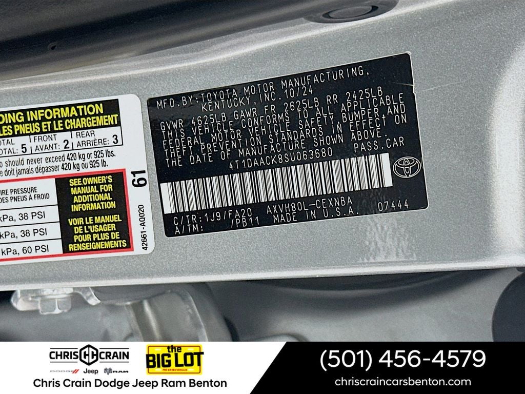 2025 Toyota Camry LE