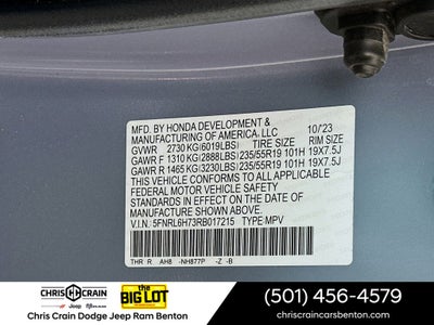 2024 Honda Odyssey Sport