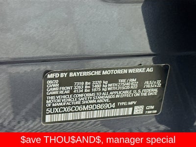 2021 BMW X7 M50i