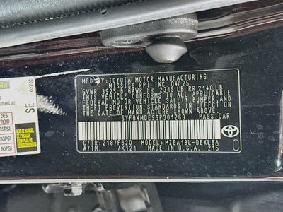 2025 Toyota Corolla LE