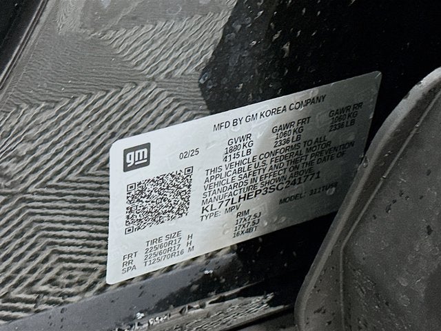 2025 Chevrolet Trax FWD LT