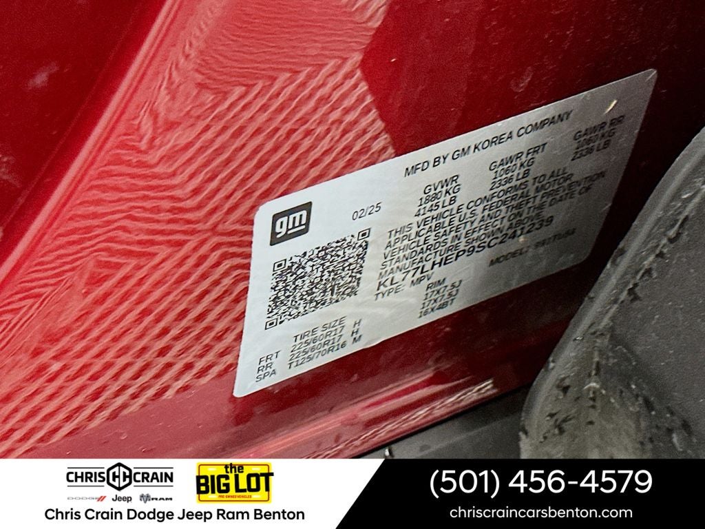 2025 Chevrolet Trax FWD LT