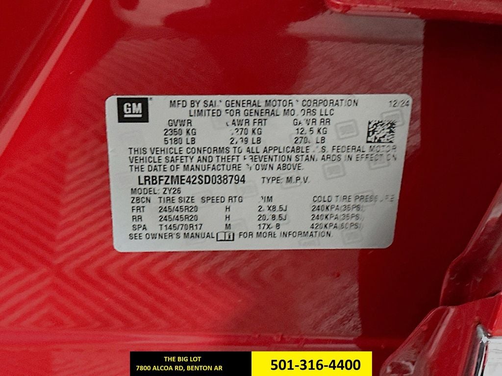 2025 Buick Envision Avenir AWD