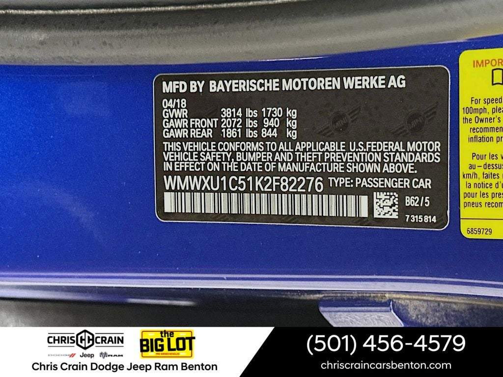 2019 MINI Hardtop Cooper