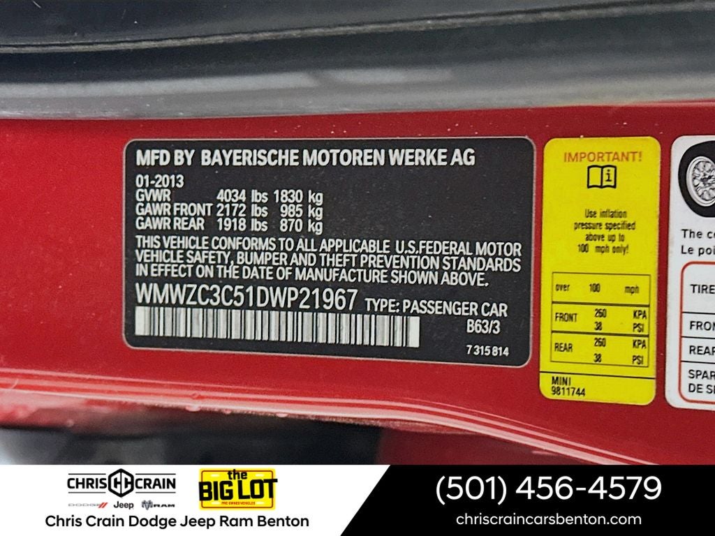 2013 MINI Countryman Cooper S