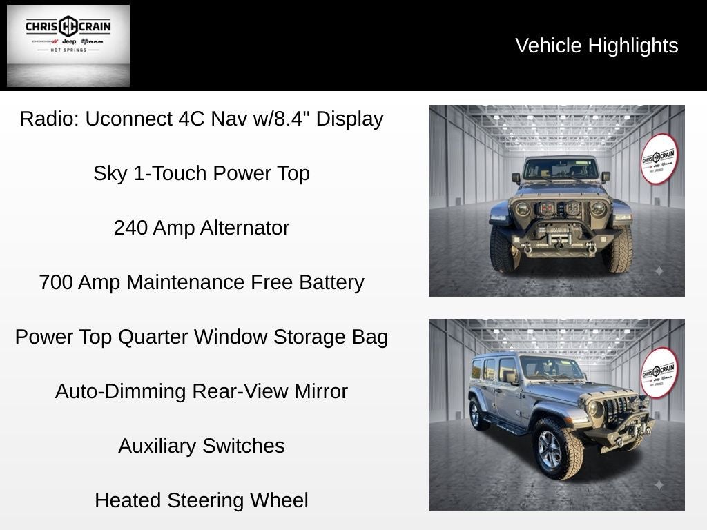 2020 Jeep Wrangler Unlimited Sahara 4x4