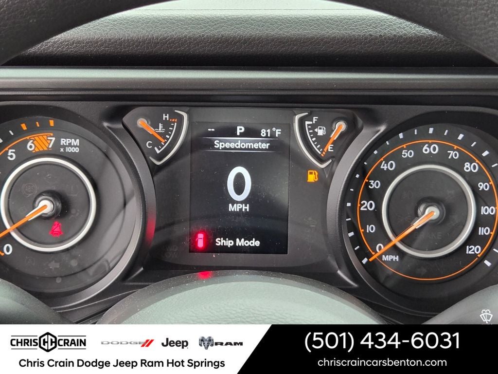 2026 Jeep Wrangler WRANGLER 4-DOOR SPORT