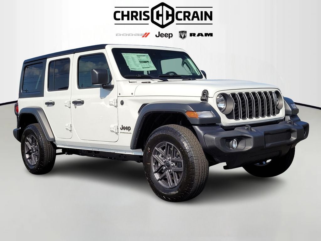 2025 Jeep WRANGLER 4-DOOR SPORT S